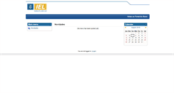 Desktop Screenshot of moodle.iel.ilog.com.br