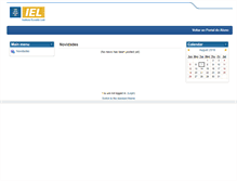 Tablet Screenshot of moodle.iel.ilog.com.br